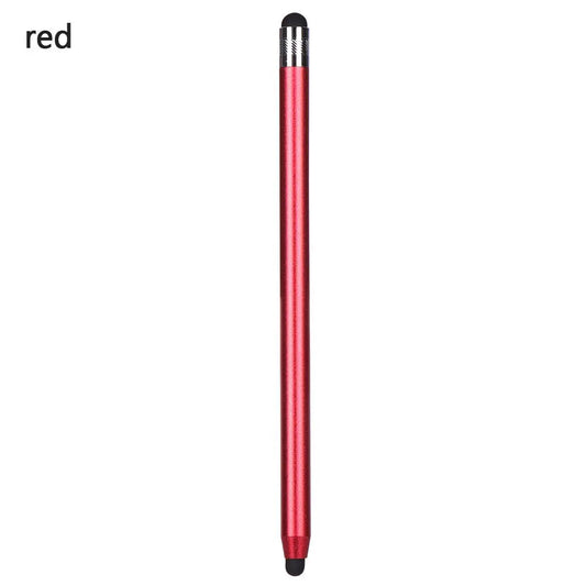 14cm Universal Pencil Double Dual Silicon Head Touch Capacitive Screen Stylus Caneta Capacitiva Pen For Ipad Tablet Smartphone