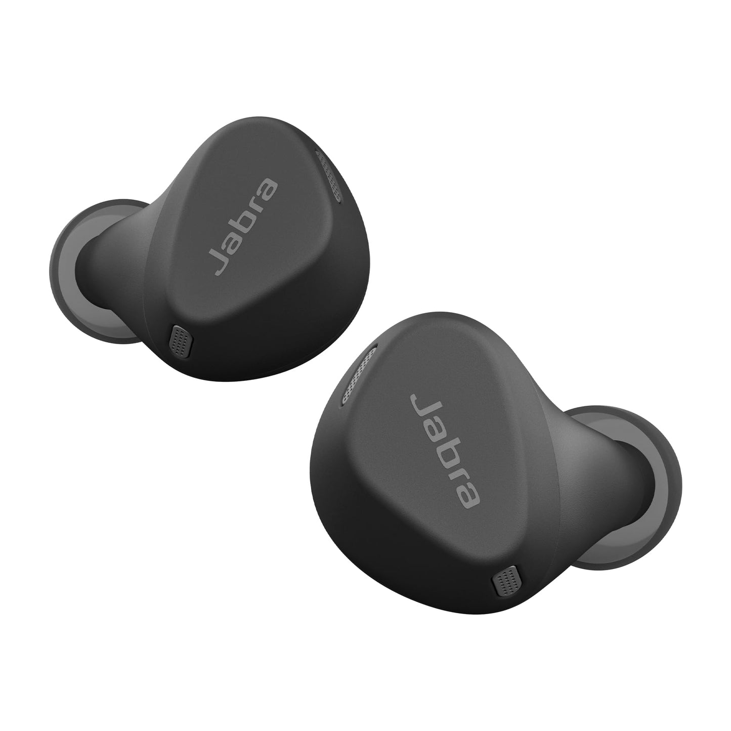 Jabra Elite 4 Écouteurs intra-auriculaires Bluetooth actifs écouteurs sans fil avec ajustement sportif sécurisé 4 microphones intégrés suppression active du bruit technologie Hearthrough réglable noir