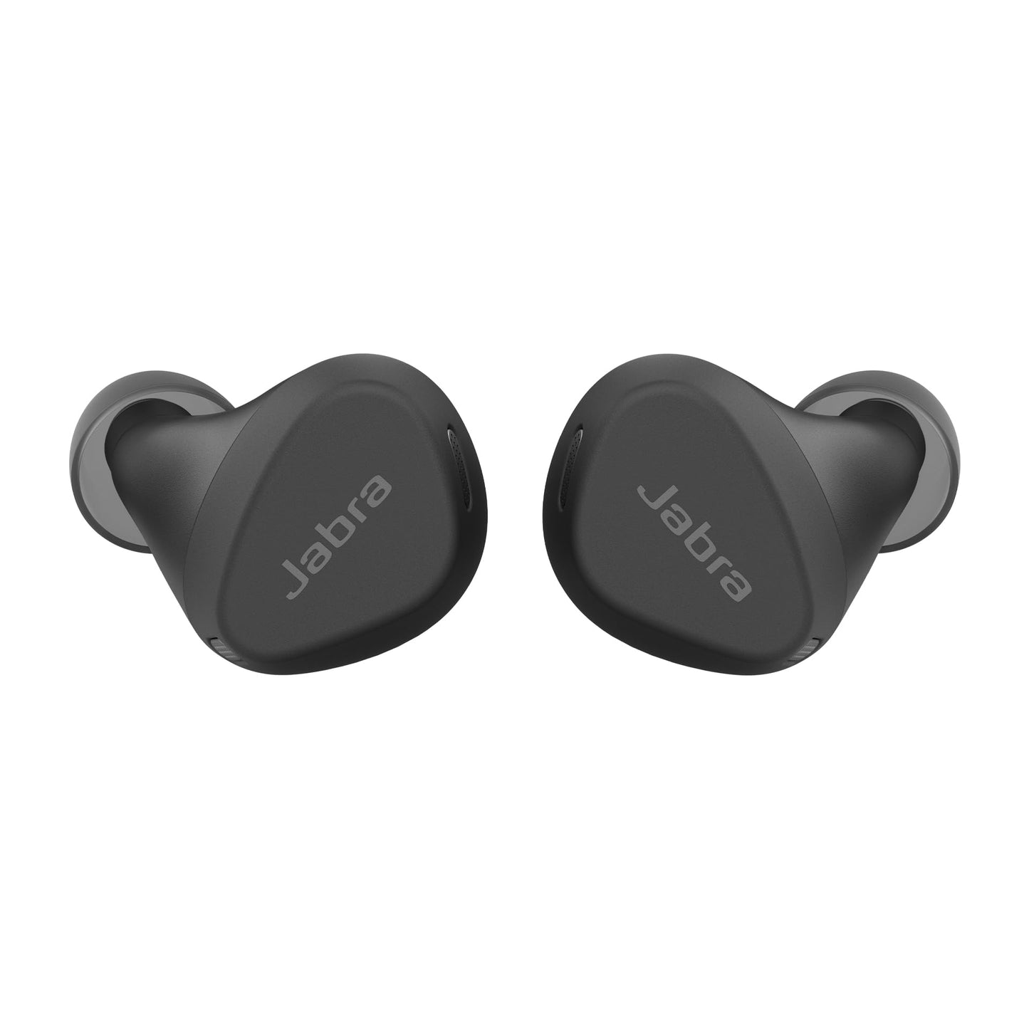 Jabra Elite 4 Écouteurs intra-auriculaires Bluetooth actifs écouteurs sans fil avec ajustement sportif sécurisé 4 microphones intégrés suppression active du bruit technologie Hearthrough réglable noir